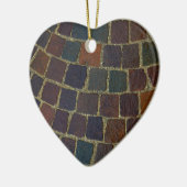 パターンデザイン セラミックオーナメント (左)