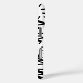 パターンデザイン(白黒) Case-Mate iPhoneケース (裏面 / 右)