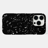 パターンデザイン(白黒) Case-Mate iPhoneケース (裏面 (横))
