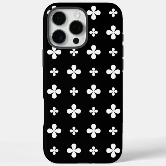 パターンデザイン（白黒） Case-Mate iPhoneケース (裏面)