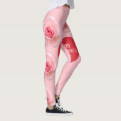 パターンハッピーバレンタインデー2024背景 レギンス (右)