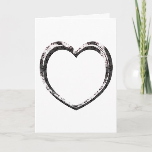 パターンハートカスタム  カード (正面)