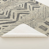 パターンバザール – 幾何学模様 シェルパブランケット (3/4)