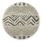 パターンバザール – 幾何学模様 セラミックノブ (正面)