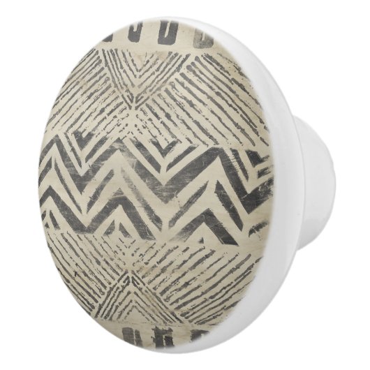 パターンバザール – 幾何学模様 セラミックノブ (右)