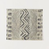 パターンバザー-幾何学的な形 タペストリー (正面(横))