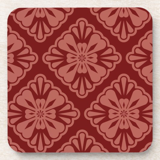 パターンモダン幾何スタイリッシュトレンディー コースター (正面)