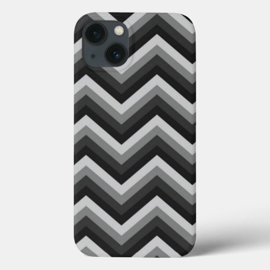 パターンレトロジグザグシェブロン Case-Mate iPhoneケース (裏面)
