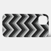 パターンレトロジグザグシェブロン Case-Mate iPhoneケース (裏面 (横))