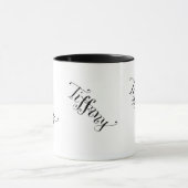 パターン一流のマグを繰り返すTiffany マグカップ (中央)