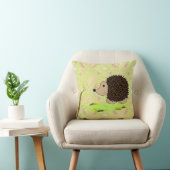 パターン上の漫画のハリネズミ クッション (椅子)