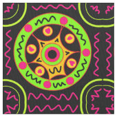 パターン円 ファブリック (クローズアップ)