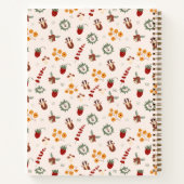 パターン動物顔手帳 ノートブック (裏面)