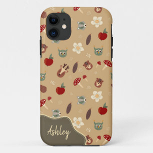 パターン動物顔iPhoneケース iPhone 11 ケース