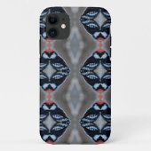 パターン化された男性のダウンの木ペッカー Case-Mate iPhoneケース (裏面)