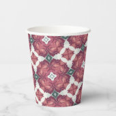 パターン印刷された 紙コップ (裏面)