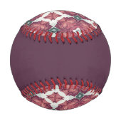 パターン印刷された 野球ボール (裏面)