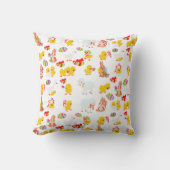 パターン復活祭パーティー クッション (正面)