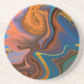 パターン抽象芸術マール コースター (正面)