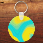 パターン抽象芸術。 キーホルダー (正面)