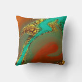 パターン抽象芸術 クッション (裏面)