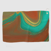 パターン抽象芸術, ゴルフタオル (横)