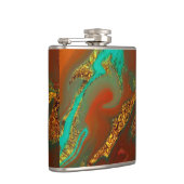 パターン抽象芸術 フラスク (右)