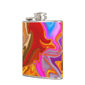 パターン抽象芸術。 フラスク (左)