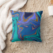 パターン抽象 クッション (ブランケット)