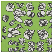 パターン描画の漫画 ファブリック (クローズアップ)