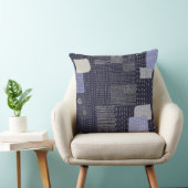 パターン日本のに似た刺し子のステッチ クッション (椅子)