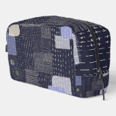 パターン日本のに似た刺し子のステッチ ドップキット (右コーナー)