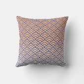 パターン日本のデザイン クッション (裏面)