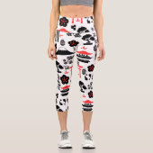 パターン日本の カプリレギンス (正面)