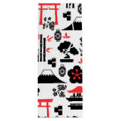 パターン日本の ワインギフトバッグ (裏面)