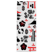 パターン日本の ワインギフトバッグ (正面)