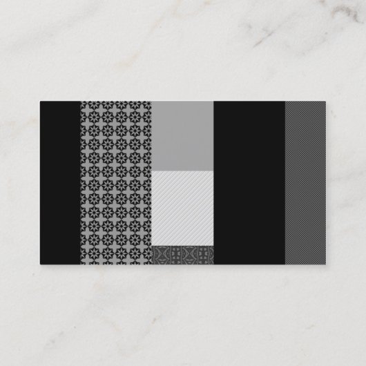 パターン枕 名刺 (裏面)