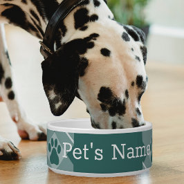 パターン柄のオーダーメイド犬用ボウル ボウル