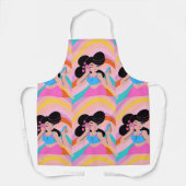 パターン線と形状 エプロン (正面)