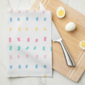 パターン線 キッチンタオル (四つ折り)