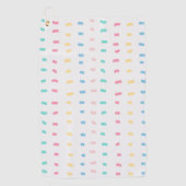 パターン線 ゴルフタオル (正面)