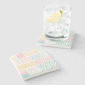 パターン線 ストーンコースター (横)