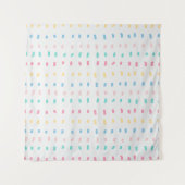 パターン線 タペストリー (正面(横))