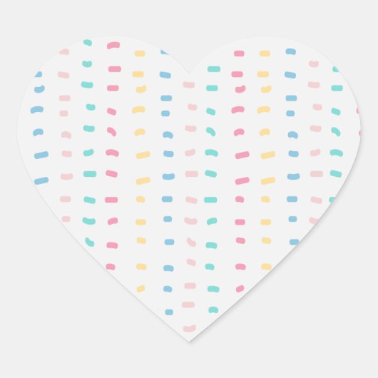 パターン線 ハートシール (正面)