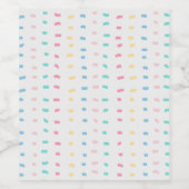 パターン線 ワインラベル (シングルラベル)