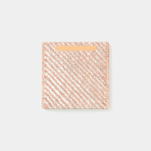 パターン織物スタイル ポストイット (正面)