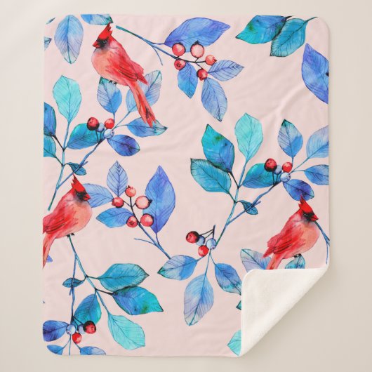 パターン背景抽象芸術赤万華鏡のように千変万化するパターン設計 シェルパブランケット (正面)