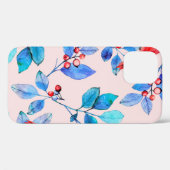 パターン背景抽象芸術赤万華鏡のように千変万化するパターン設計 Case-Mate iPhoneケース (裏面 (横))