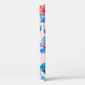 パターン背景抽象芸術赤万華鏡のように千変万化するパターン設計 Case-Mate iPhoneケース (裏面 / 右)