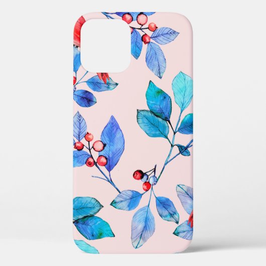 パターン背景抽象芸術赤万華鏡のように千変万化するパターン設計 Case-Mate iPhoneケース (裏面)